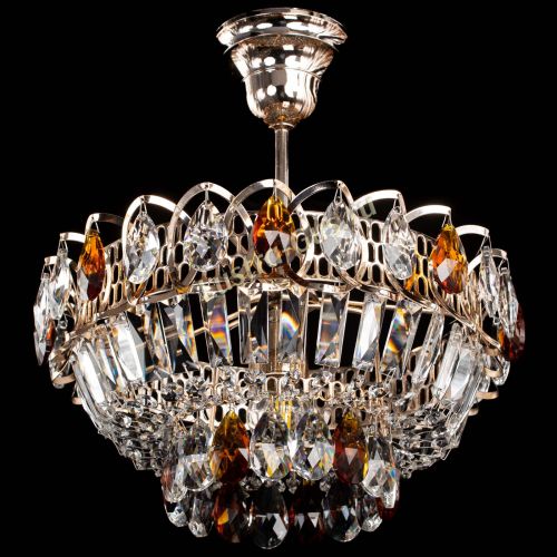 Люстра Астра Бутон №1 с подвесом Чайная в Подольске Гусь Хрустальный