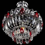 Люстра Астра Бутон №1 с подвесом Красная в Подольске
