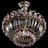 Люстра Астра Бутон №1 с подвесом Розовая в Подольске