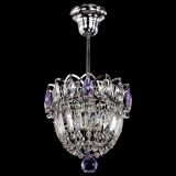 Люстра Астра Купол №1 с подвесом Фиолетовая в Подольске