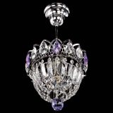 Люстра Астра Купол №1 с подвесом Фиолетовая в Подольске