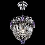 Люстра Астра Купол №1 с подвесом Фиолетовая в Подольске
