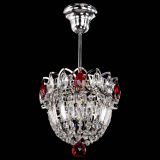 Люстра Астра Купол №1 с подвесом Красная в Подольске