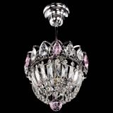 Люстра Астра Купол №1 с подвесом Розовая в Подольске