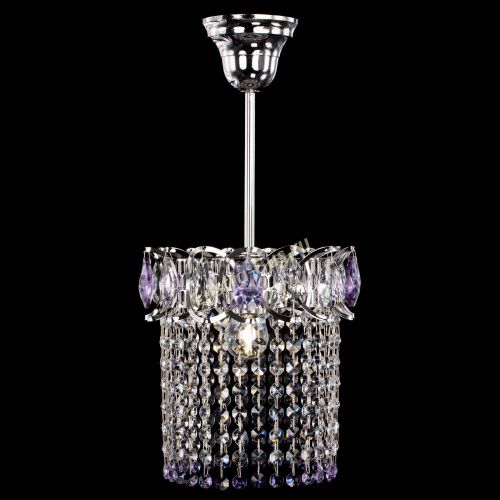 Люстра Астра оптикон №1 фиолетовая в Подольске Гусь Хрустальный