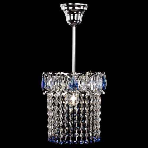 Люстра Астра оптикон №1 синяя в Подольске Гусь Хрустальный