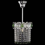 Люстра Астра оптикон №1 зеленая