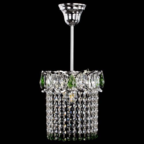 Люстра Астра оптикон №1 зеленая в Подольске Гусь Хрустальный