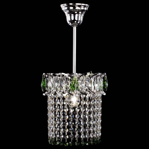 Люстра Астра оптикон №1 зеленая в Подольске Гусь Хрустальный