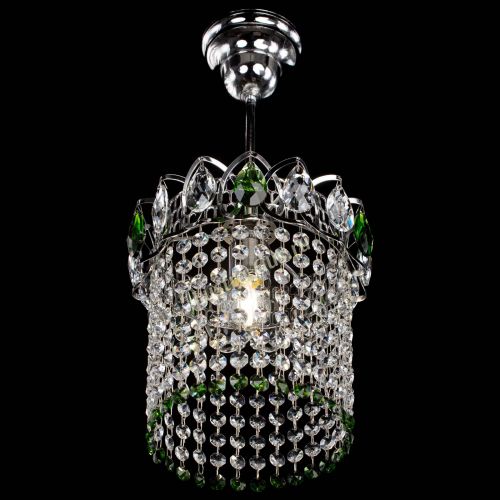 Люстра Астра оптикон №1 зеленая в Подольске Гусь Хрустальный