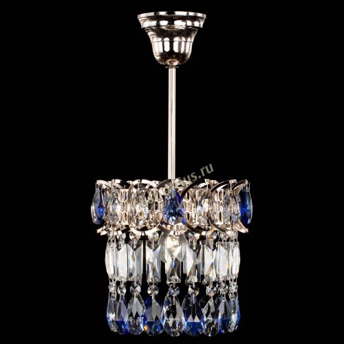 Люстра Астра пластинка №1 синяя в Подольске Гусь Хрустальный
