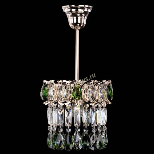 Люстра Астра пластинка №1 зеленая в Подольске Гусь Хрустальный