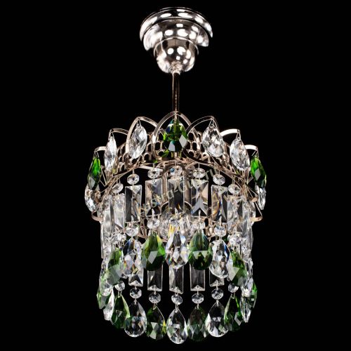 Люстра Астра пластинка №1 зеленая в Подольске Гусь Хрустальный