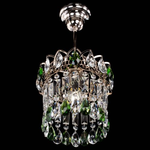 Люстра Астра пластинка №1 зеленая в Подольске Гусь Хрустальный