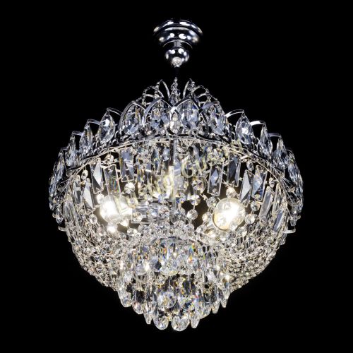 Люстра Астра 3 лампы с подвесом в Подольске Гусь Хрустальный