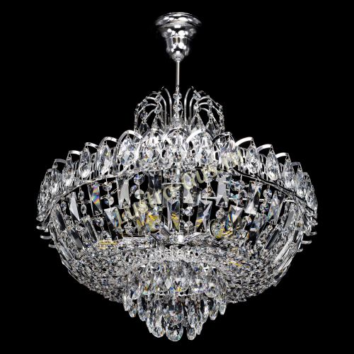 Люстра Астра с подвесом в Подольске Гусь Хрустальный