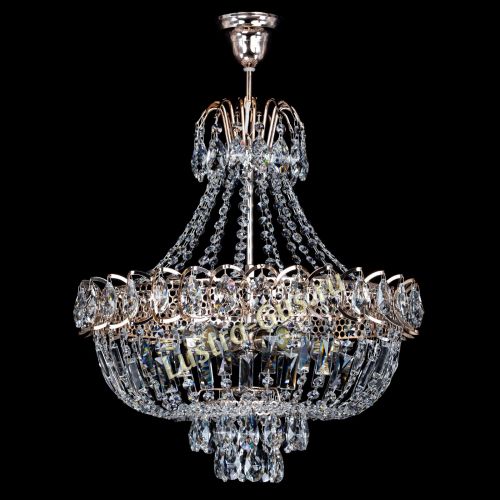 Люстра Астра с подвесом в Подольске Гусь Хрустальный