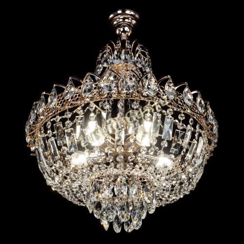 Люстра Астра с подвесом в Подольске Гусь Хрустальный