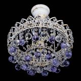 Люстра Астра шар №1 Фиолетовая белая в Подольске