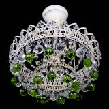 Люстра Астра шар №1 Зеленая белая в Подольске