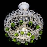 Люстра Астра шар №1 Зеленая белая в Подольске