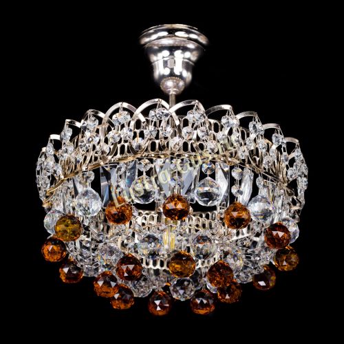 Люстра Астра шар чайная 1 лампа в Подольске Гусь Хрустальный