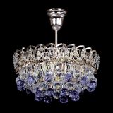 Люстра Астра шар фиолетовая 1 лампа в Подольске