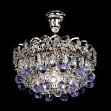 Люстра Астра шар фиолетовая 1 лампа в Подольске