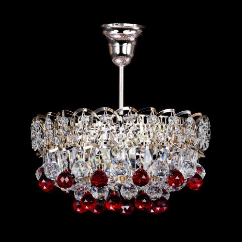 Люстра Астра шар красная 1 лампа в Подольске Люстра Астра шар красная 1 лампа в Подольске