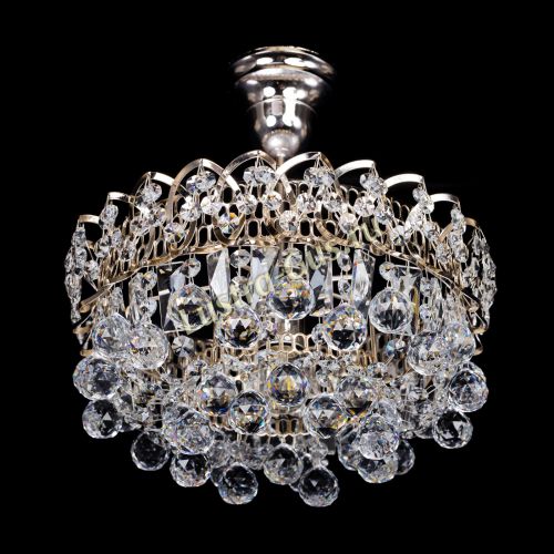 Люстра Астра шар 1 лампа в Подольске Гусь Хрустальный