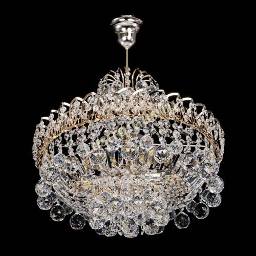 Люстра Астра шар с подвесом в Подольске Гусь Хрустальный