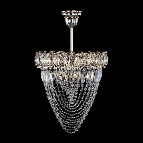 Люстра Астра Водоворот с подвесом №1 в Подольске Гусь Хрустальный