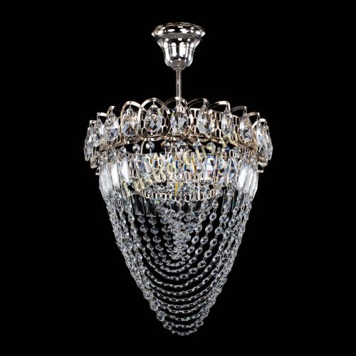 Люстра Астра Водоворот с подвесом №1 в Подольске Гусь Хрустальный