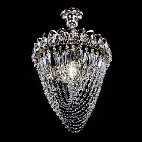 Люстра Астра Водоворот с подвесом №1 в Подольске Гусь Хрустальный