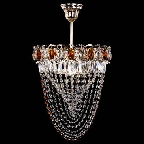 Люстра Астра Водоворот с подвесом №1 чайная в Подольске Гусь Хрустальный