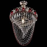 Люстра Астра Водоворот с подвесом №1 красная в Подольске