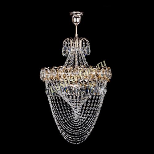 Люстра Астра Водоворот с подвесом в Подольске Гусь Хрустальный
