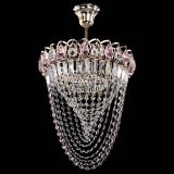 Люстра Астра Водоворот с подвесом №1 розовая в Подольске