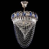 Люстра Астра Водоворот с подвесом №1 синяя в Подольске