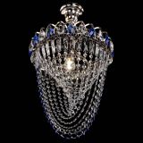 Люстра Астра Водоворот с подвесом №1 синяя в Подольске