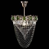 Люстра Астра Водоворот с подвесом №1 зеленая в Подольске