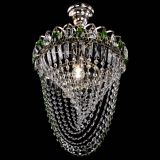 Люстра Астра Водоворот с подвесом №1 зеленая в Подольске