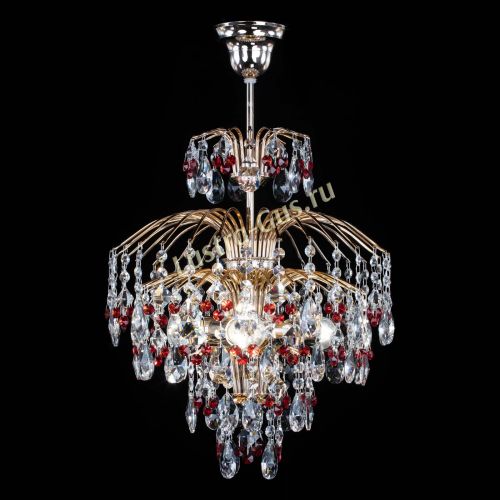 Люстра Брызги шампанского Рябина в Подольске Гусь Хрустальный