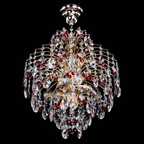 Люстра Брызги шампанского Рябина в Подольске Гусь Хрустальный