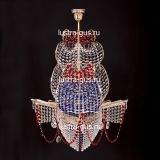 Люстра Черная Жемчужина красная в Подольске Люстра Черная Жемчужина красная в Подольске