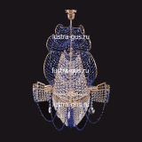 Люстра Черная Жемчужина синяя в Подольске Люстра Черная Жемчужина синяя в Подольске