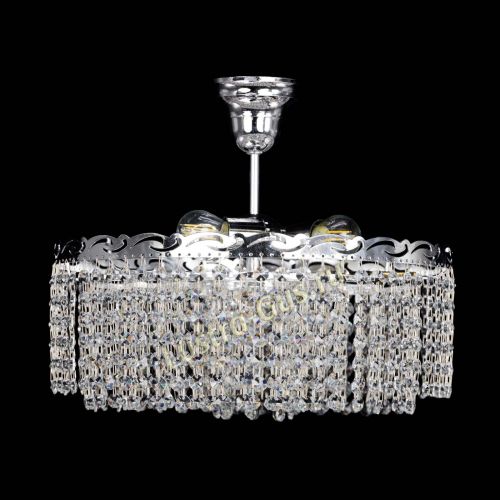 Люстра Диана капель с подвесом в Подольске Гусь Хрустальный