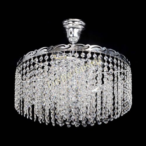 Люстра Диана капель с подвесом в Подольске Гусь Хрустальный