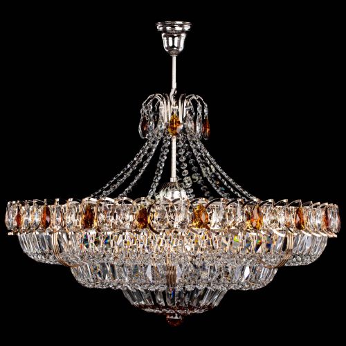 Люстра Двойное кольцо пластинка с подвесом Чайная в Подольске Гусь Хрустальный