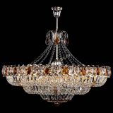 Люстра Двойное кольцо пластинка с подвесом Чайная в Подольске